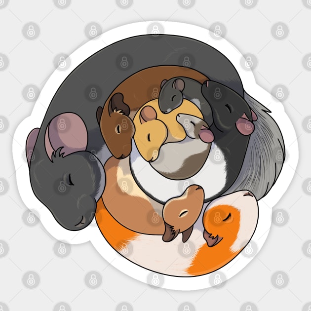 Pet Rodents Sticker by DeguArts